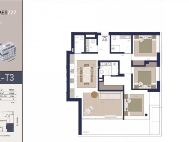 Apartamento venda em Porto