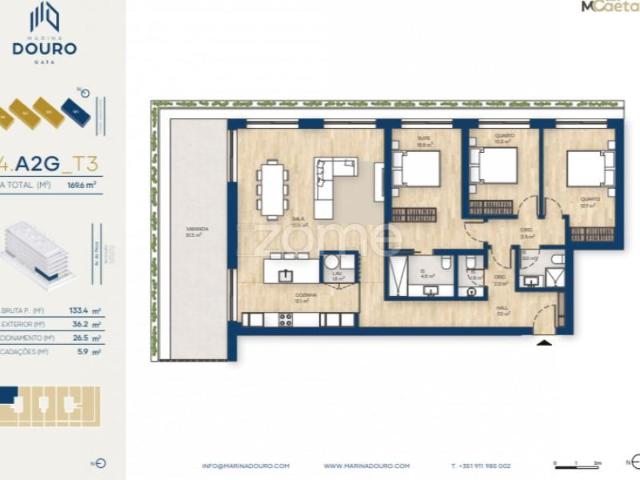 Apartamento venda em Laborim, Vila Nova De Gaia
