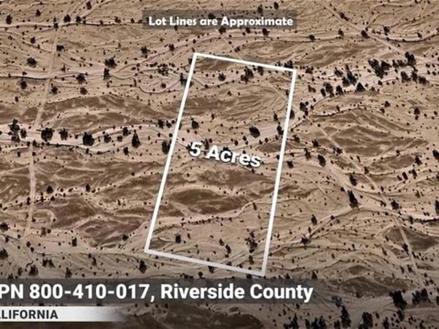 Land for sale in Blythe, California