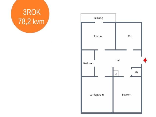 Lägenhet hyra i Järna, Stockholm