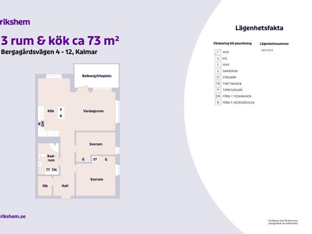 Lägenhet hyra i Kalmar