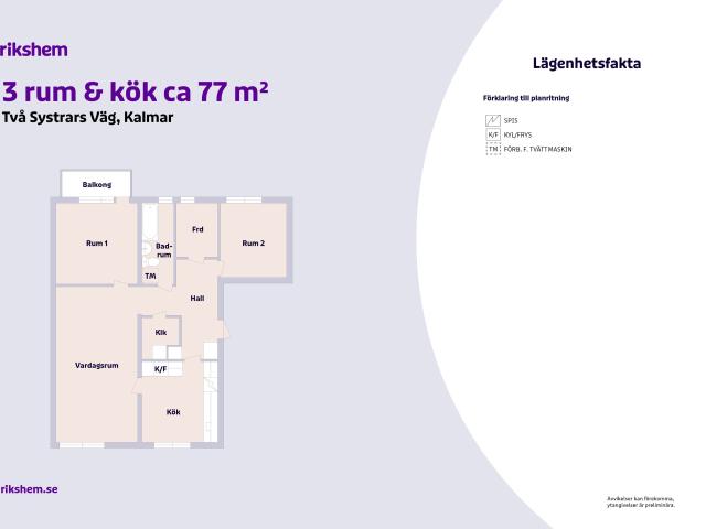 Lägenhet hyra i Kalmar