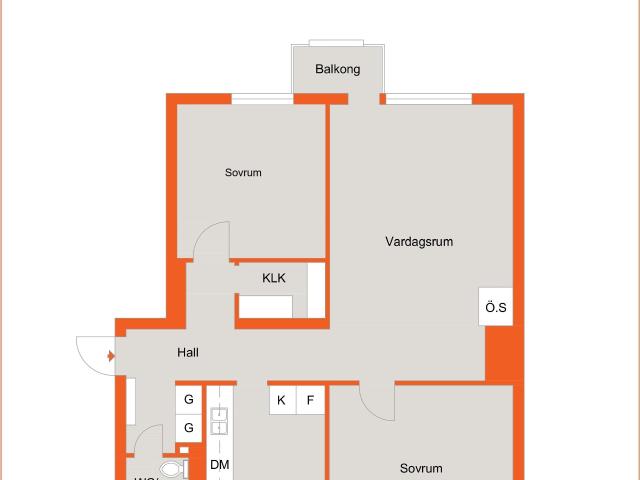 Lägenhet hyra i Kalmar
