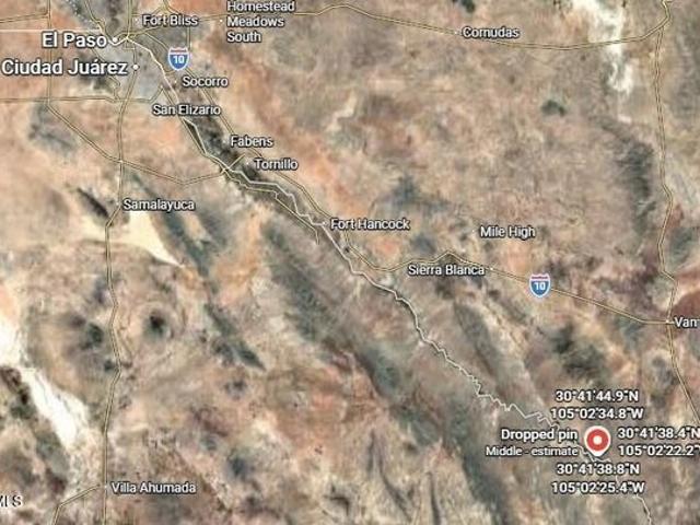 Land for sale in Sierra Blanca, Texas