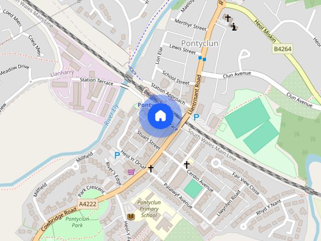 Apartment for rent in Pontyclun, Wales