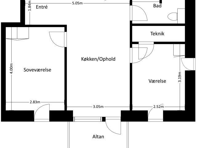 Lejlighed til leje i Risvang, Aarhus
