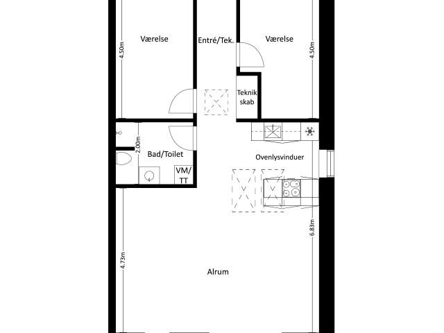 Villa til leje i Hanehoved, Halsnæs Kommune