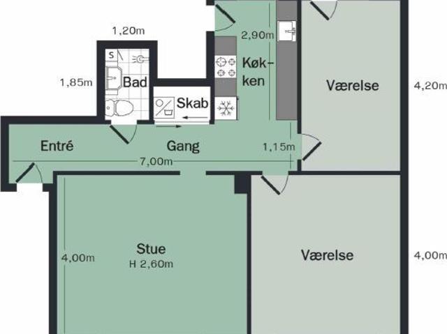 Lejlighed til leje i Aalborg, Brønderslev-Dronninglund