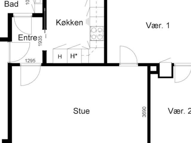 Lejlighed til leje i Kjellerup, Silkeborg Kommune