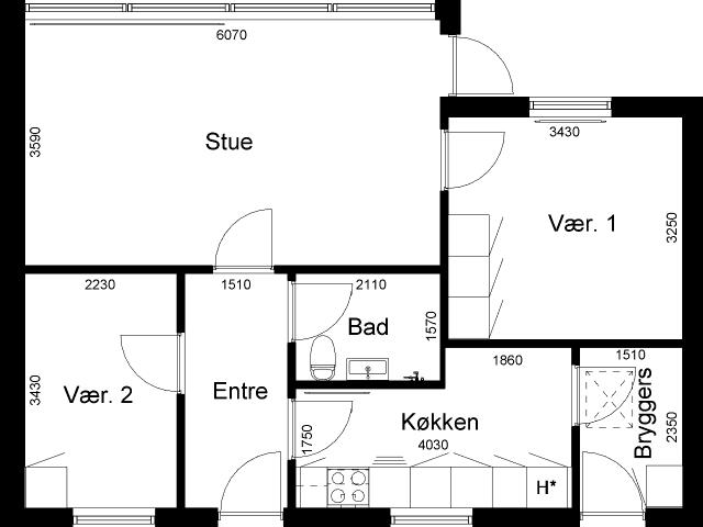Hus til leje i Harboøre, Århus