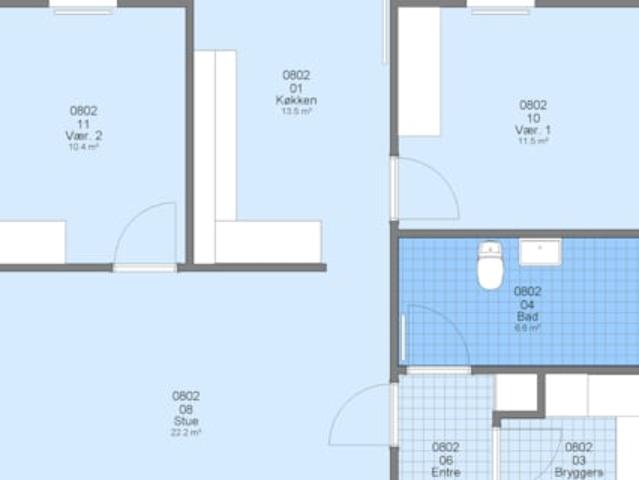 Lejlighed til leje i Brønderslev, Brønderslev Kommune