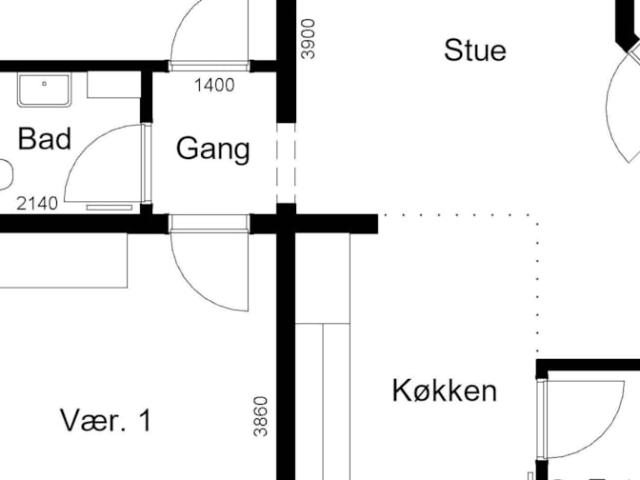 Lejlighed til leje i Roslev, Århus
