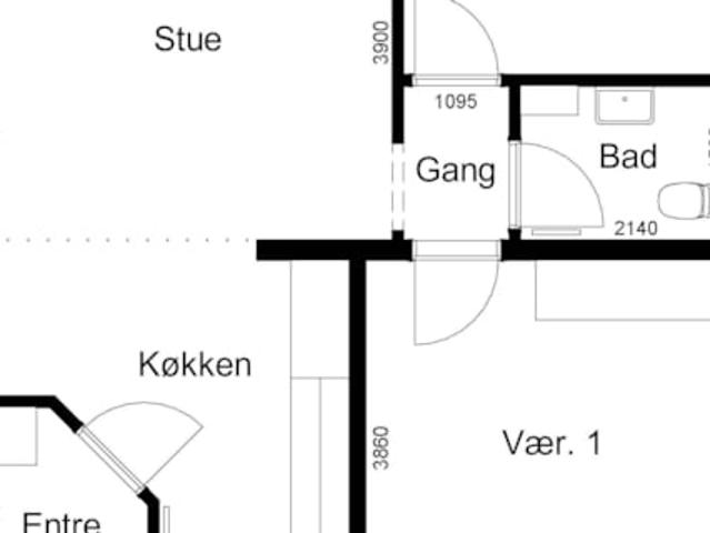 Lejlighed til leje i Roslev, Århus