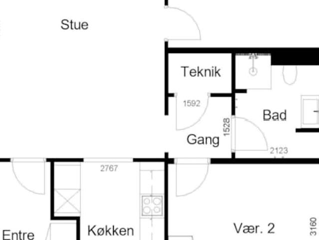 Lejlighed til leje i Brønderslev-Dronninglund
