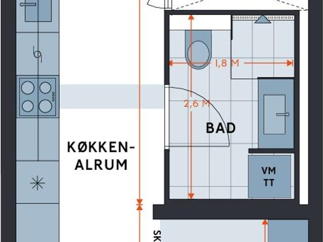 Lejlighed til leje i København, Brøndby