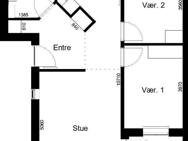 Lejlighed til leje i Roslev, Århus