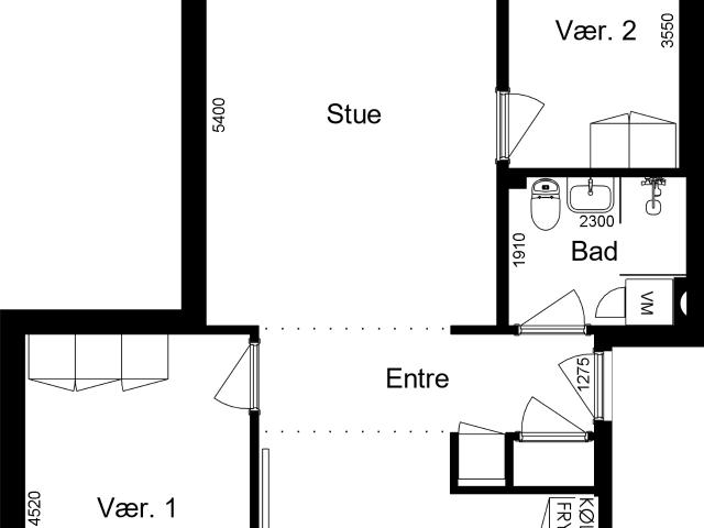 Lejlighed til leje i Vinderup, Århus