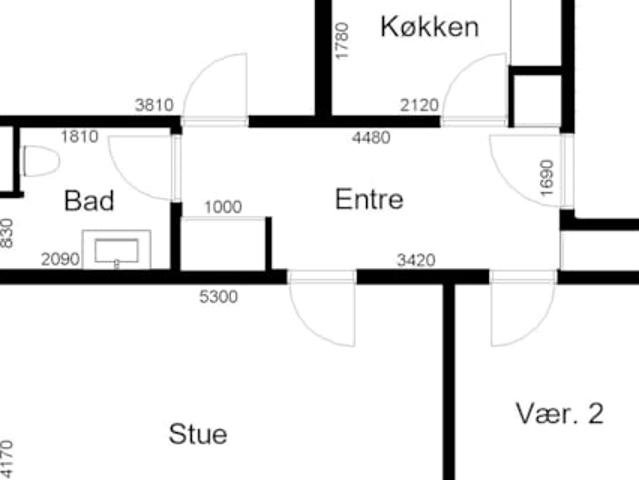 Lejlighed til leje i Skjern, Århus