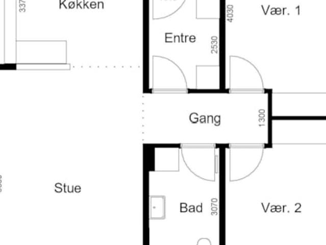 Lejlighed til leje i Roslev, Århus