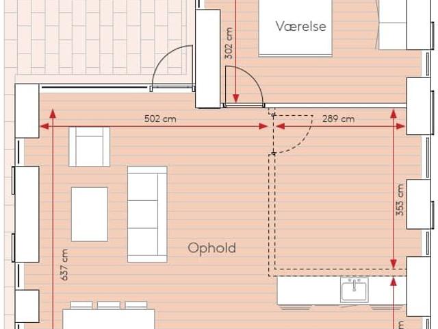 Lejlighed til leje i Vejle