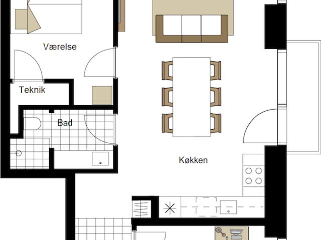 Lejlighed til leje i Tilst, Aarhus Kommune
