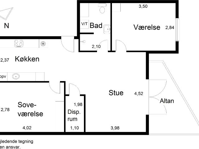 Lejlighed til leje i Odense