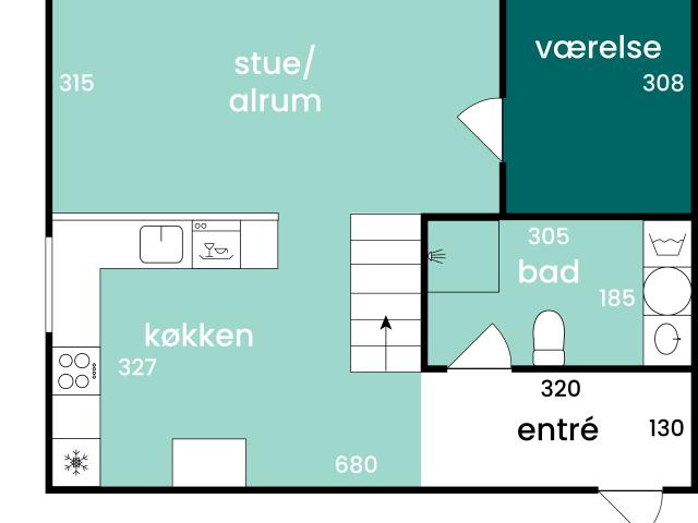 Lejlighed til leje i Rønne, Bornholms Regionskommune