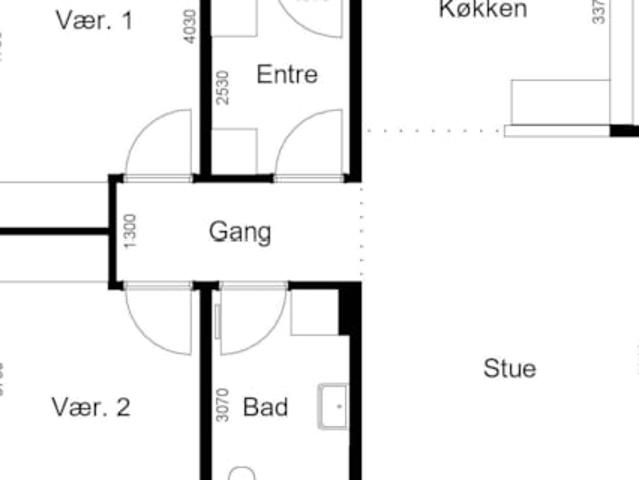 Lejlighed til leje i Roslev, Århus