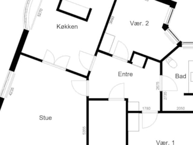Lejlighed til leje i Roslev, Århus
