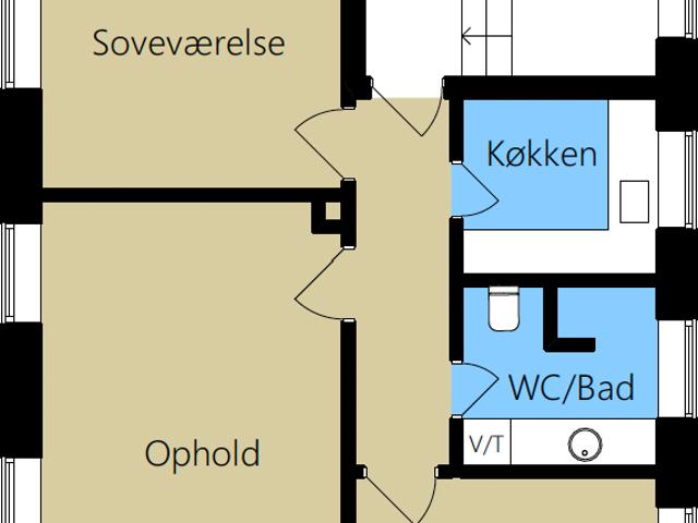Lejlighed til leje i Rødovre