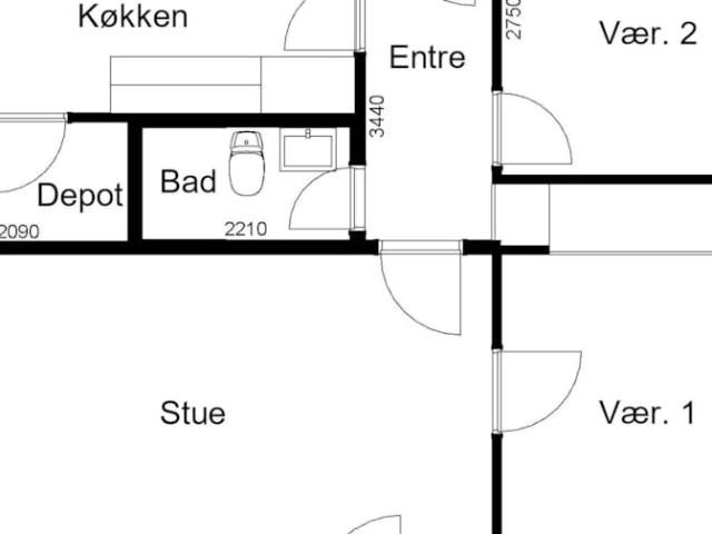 Lejlighed til leje i Skive, Århus