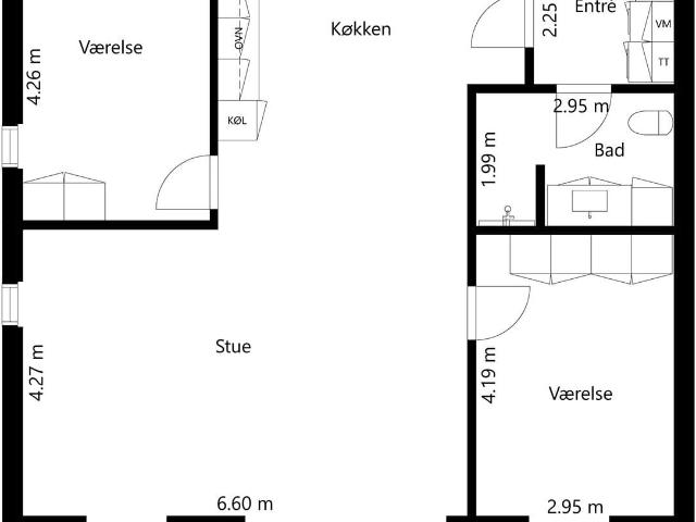 Villa til leje i Ikast, Århus