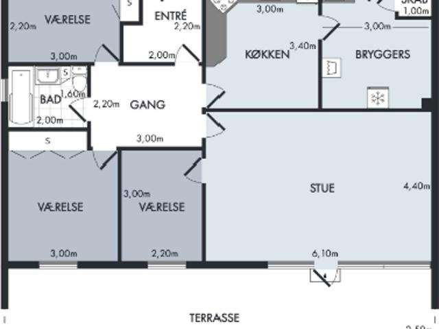 Hus til leje i Nyholmstrand, Frederikshavn