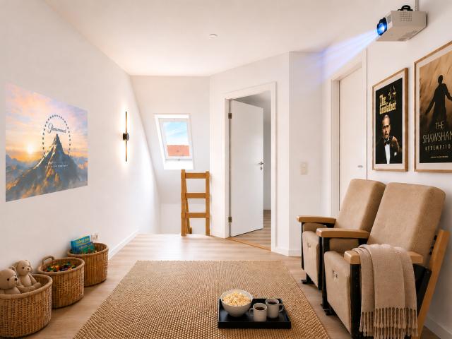 Hus til leje i Nørrebjerg, Over Holluf