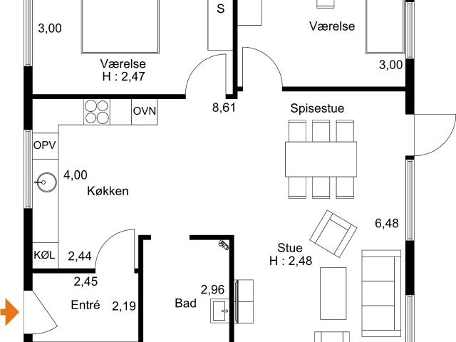 Hus til leje i Jelling, Vejle Kommune