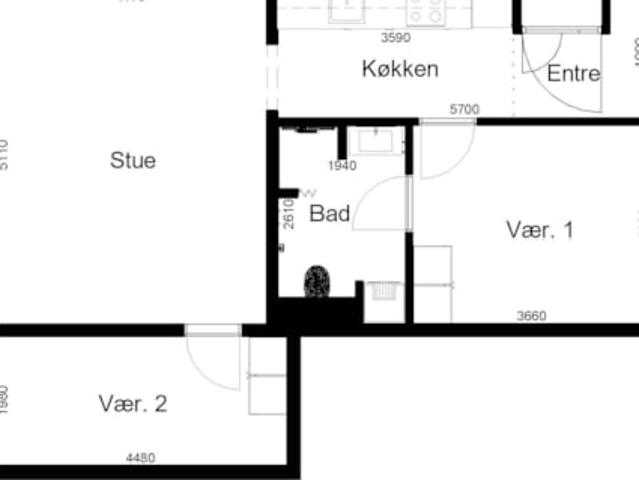 Lejlighed til leje i Skørping, Rebild Kommune