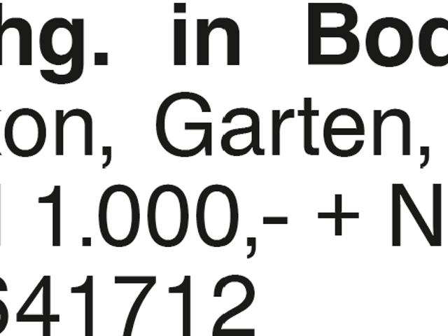 Wohnung mieten in Bodelshausen, Landkreis Tübingen