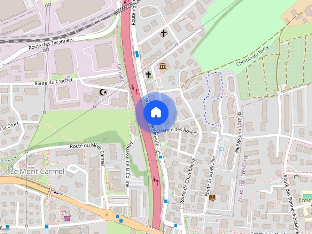 Apartment mieten in Granges-Paccot, Freiburg