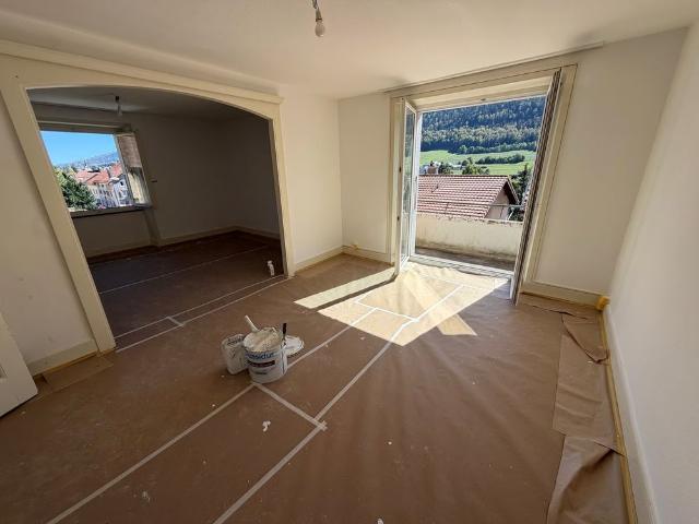 Apartment mieten in Vallorbe, District du Jura-Nord vaudois