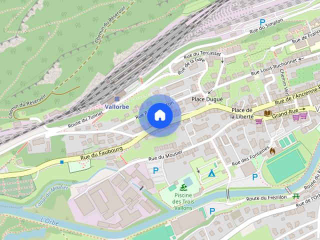 Apartment mieten in Vallorbe, District du Jura-Nord vaudois