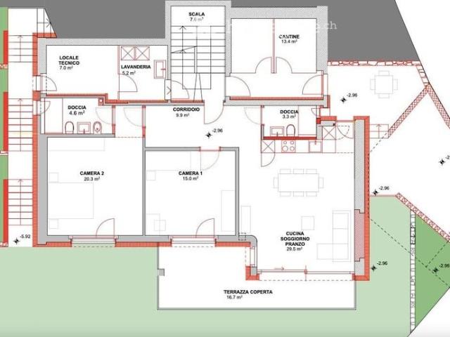 Apartment mieten in Aldesago, Tessin