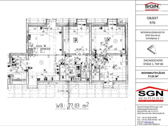Etagenwohnung mieten in Dürnkrut