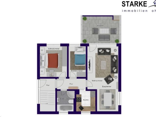 Apartment mieten in Lohne, Nordrhein-Westfalen