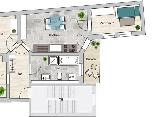 Apartment mieten in Paulusviertel, Halle