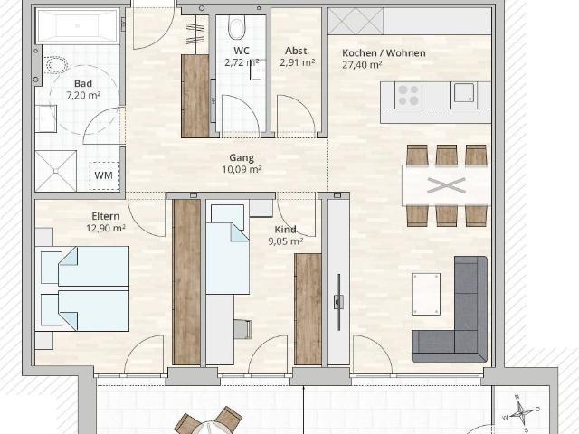 Apartment kaufen in Brederis, Rankweil