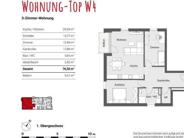 Etagenwohnung kaufen in Kufstein
