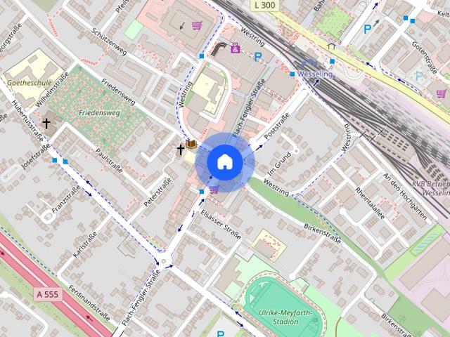 Apartment mieten in Wesseling-Mitte, Wesseling