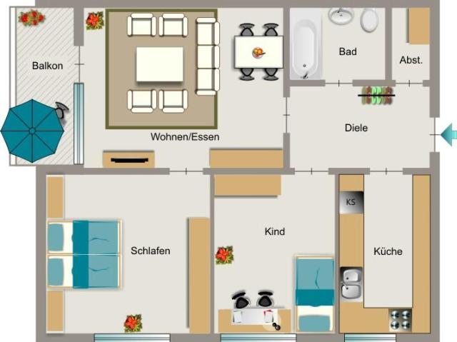 Wohnung mieten in Aplerbeck, Dortmund