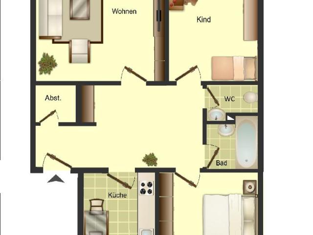 Apartment mieten in Unterrath, Düsseldorf