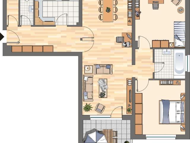 Apartment mieten in Margarethenhöhe, Essen